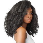 Sensationnel Curls Kinksandco half wig Rain Maker cap for quick natural volume