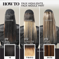 Sensationnel Empire Yaki hair texture close-up, tangle-free and smooth.