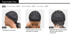 Sensationnel half wig curl types 3B-4C for versatile styling