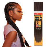 Sensationnel X-pression pre-stretched braiding hair in 58 inches for long-lasting box braids