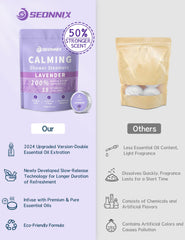 SEONNIX lavender steamers dissolve to diffuse fragrance during shower