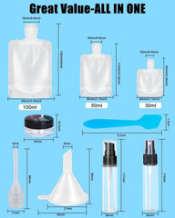 SEQUHITKU wide opening pouches ease filling and cleaning