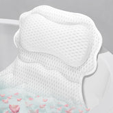 SetSail almohada de baño para cabeza y cuello, soporte ergonómico durante el baño.