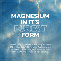 Seven Minerals 8oz bottle label highlights gluten-free, fragrance-free formula.