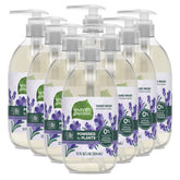 Seventh Generation Lavender Flower & Mint hand soap bottle shows gentle, plant-based cleansing for daily use