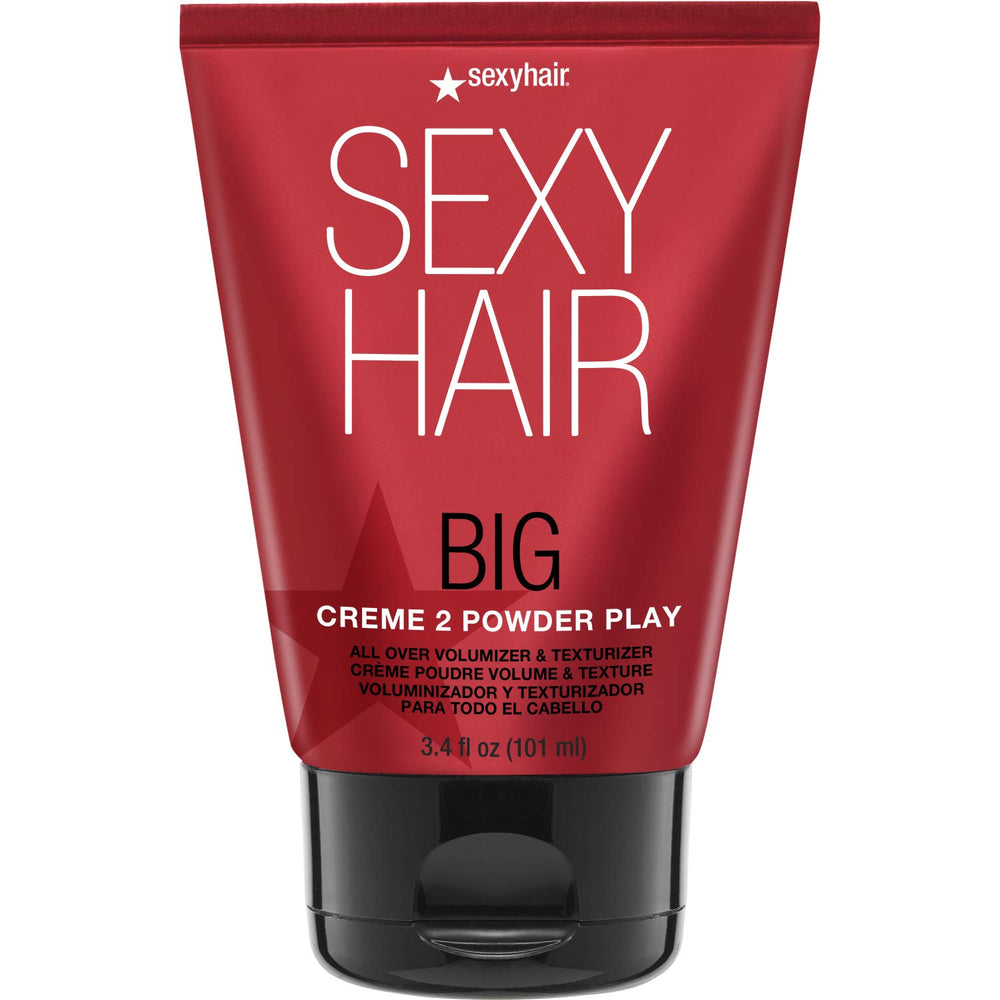 SexyHair Big Creme 2: volumen en el bote para cabello más lleno.
