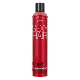 SexyHair Big Spray: botella de 10 oz para fijación duradera y volumen.
