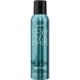 SexyHair spray en botella para brillo y control del encrespamiento durante el día.