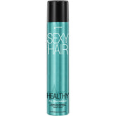 SexyHair Healthy So Touchable Hairspray – botella: spray ligero para cabello suave y brillante.