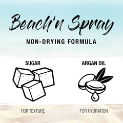 Aplicación en cabello húmedo con Beach'n Spray para volumen suave