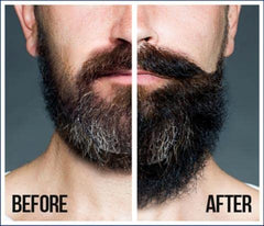 SFC Natural King Pro-growth beard close-up highlights a light, non-greasy finish.