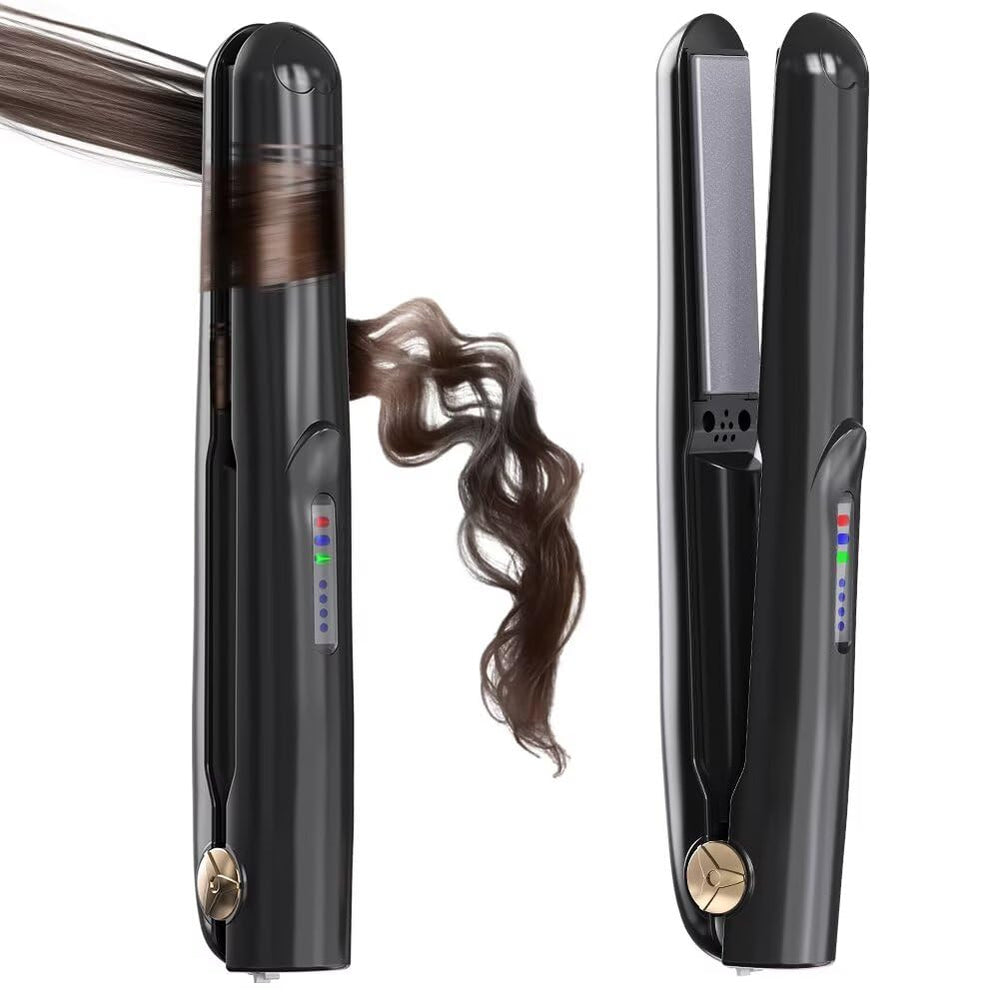 Sglyq cordless hair straightener compact design for on-the-go styling.