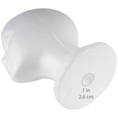 SHANY 11-inch foam head is lightweight and durable for travel
