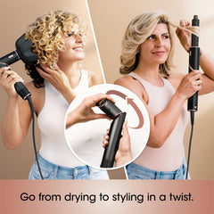 Shark FlexStyle auto-wrap curlers delivering defined curls with ease