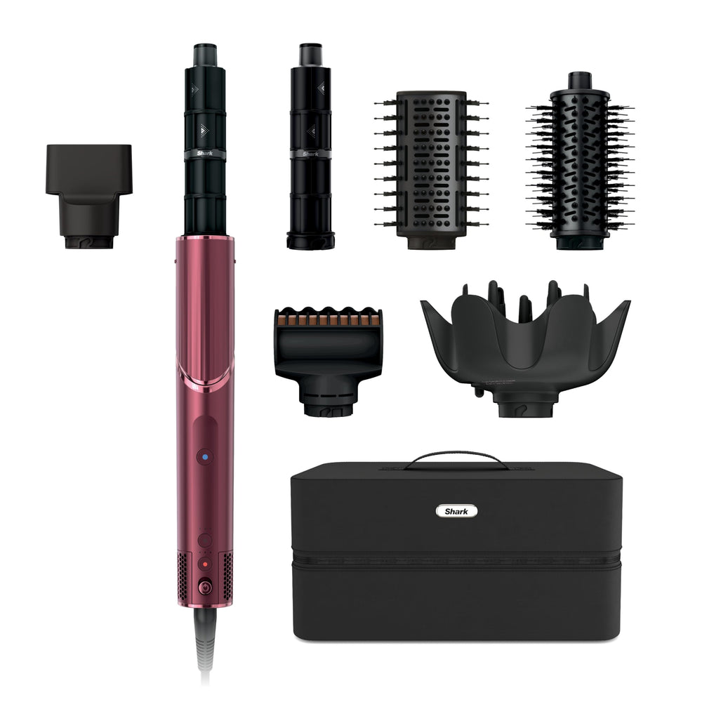 Shark FlexStyle Black Cherry compact handle for fast styling