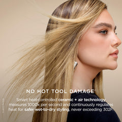 Shark Glossi air glosser adds ultra-fast drying and high shine.
