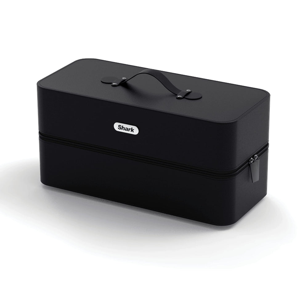 Shark XHD400SAC storage case exterior vegan leather protects the FlexStyle on the go