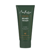SheaMoisture Beard Wash bottle with maracuja oil cleanses deeply without drying skin
