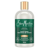 Botella frontal de SheaMoisture Bond Repair Shampoo para uso diario.