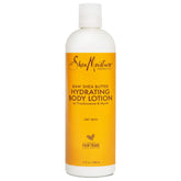 SheaMoisture: botella loción cuerpo con hidratación profunda para la piel.