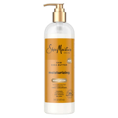 SheaMoisture crema corporal con bomba dispensadora para hidratación rápida