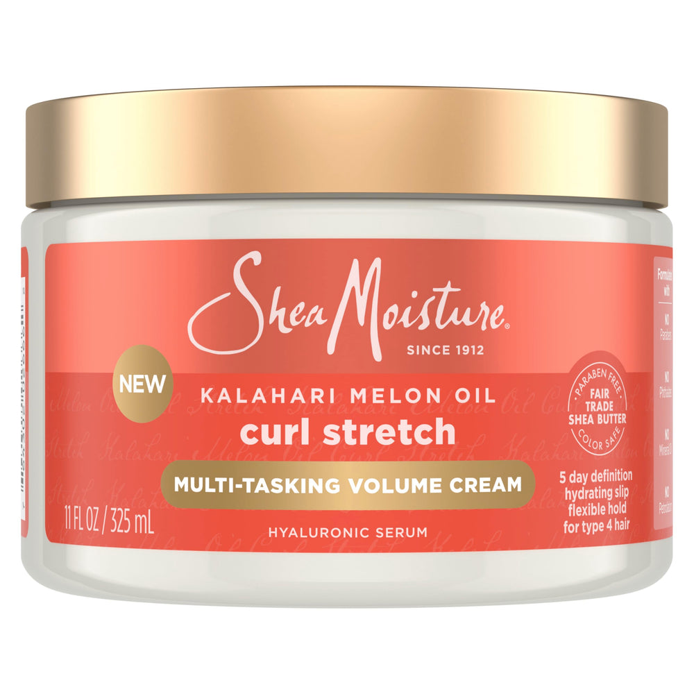 SheaMoisture Curl Stretch crema en envase para definición de rizos tipo 4