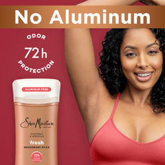 Desodorante SheaMoisture Coco y Hibisco: aroma suave que acompaña el día