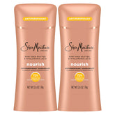 Desodorante SheaMoisture en stick con karité crudo y textura cremosa para piel seca.