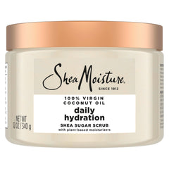 SheaMoisture exfoliante corporal azucar envase: hidratación suave para piel con melanina
