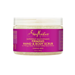 Sheamoisture Hand and Body Exfoliator SuperFruit texture close-up for smoother skin