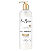 SheaMoisture Daily Hydration, botella de loción, hidratación duradera para piel seca