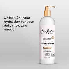 SheaMoisture Daily Hydration, hidratación de 24 h para piel suave todo el día