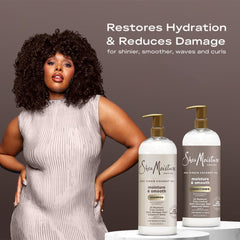 SheaMoisture coconut-vanilla scent signals a refreshing wash experience.