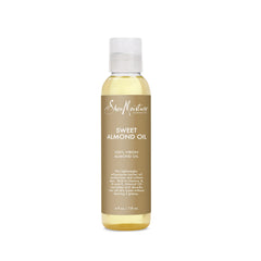 Sheamoisture Sweet Almond Oil bottle—lightweight hydration that sinks in without greasiness.