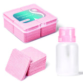 SHEERBLISS: toallitas para uñas sin pelusa en estuche, limpias y listas para uso diario.