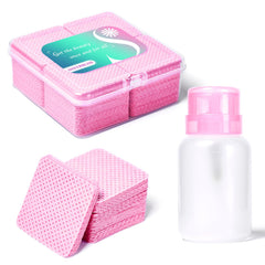 SHEERBLISS: toallitas para uñas sin pelusa en estuche, limpias y listas para uso diario.