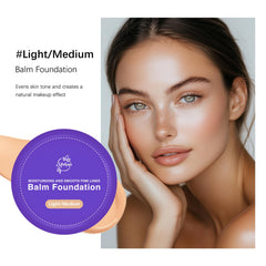 Sheghy Balm Foundation satin finish creates a refined, balanced look.