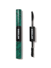 SHEGLAM 2-in-1 mascara curved brush lengthens and separates lashes for definition