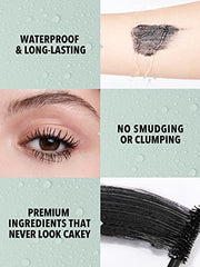 SHEGLAM 2-in-1 mascara hourglass brush adds volume for thicker lashes