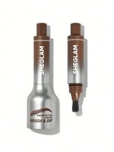 SHEGLAM Brow-Fection angled brush for precise, quick brow filling.