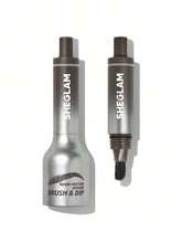 SHEGLAM Brow-Fection angled brush for precise brow filling.