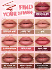 Applying SHEGLAM Cloudline Blur Lip Liner on lips highlights precise definition.