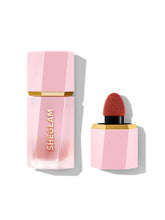 SHEGLAM Color Bloom Liquid Blush packaging close-up, featuring a cruelty-free formula.