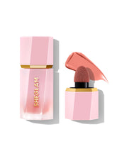 SHEGLAM Color Bloom blush swatch Cutie Pie for natural glow