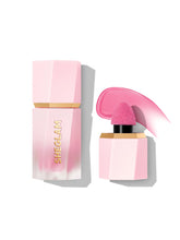 SHEGLAM Color Bloom Liquid Blush Petal Talk bottle pour shows smooth, long-lasting color.