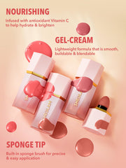SHEGLAM Color Bloom swatches reveal buildable matte finish.