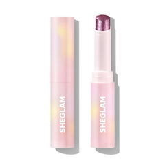 SHEGLAM Crystal Jelly Glaze Stick sombra-ojos violeta crush para look rápido y duradero.