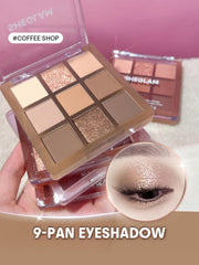 SHEGLAM Eyeshadow Palette matte and glitter finishes in one compact