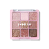 SHEGLAM Eyeshadow Palette soft pinks for everyday looks.