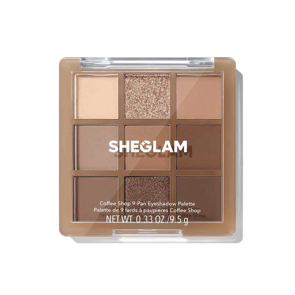 SHEGLAM Eyeshadow Palette soft pink swatches for subtle day-to-night looks